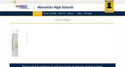Desktop Screenshot of maverickshigh.com